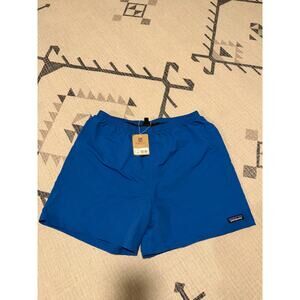 NWT Men’s Baggies Patagonia blue short 5in SZ Large